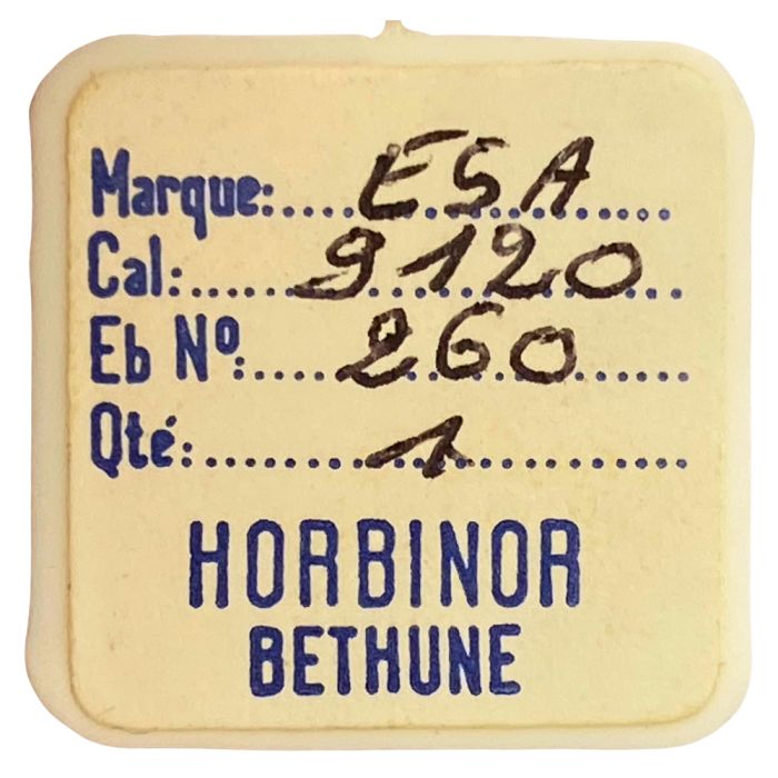 ESA 9120 - 260 Roue de minuterie (à l'unité) - Minute wheel (per unit)