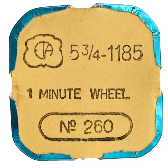 ETA 1185 - 260 Roue de minuterie (à l'unité) - Minute wheel (per unit)