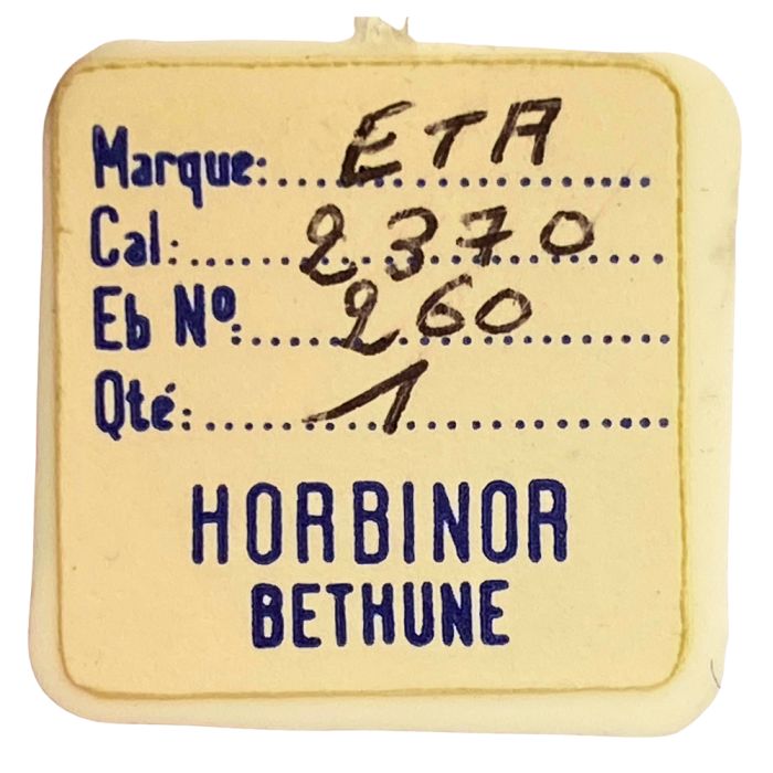 ETA 2370 - 260 Roue de minuterie (à l'unité) - Minute wheel (per unit)