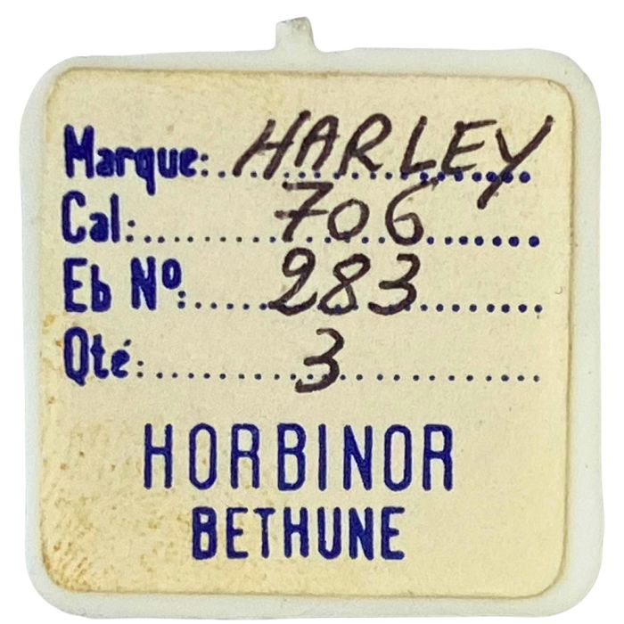 Harley 706 - 283 Roue entraîneuse sur roue moyenne (à l'unité) - Driving wheel over third wheel (per unit)