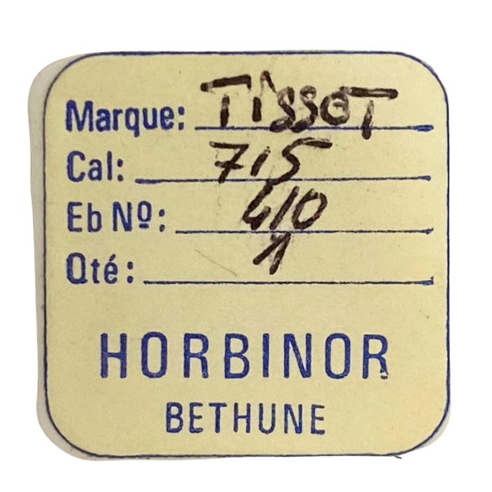 Tissot 715 - 410 Pignon de remontoir (à l'unité) - Winding pinion (per unit)