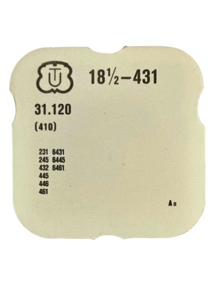 Unitas 431 - 410 Pignon de remontoir (à l'unité) - Winding pinion (per unit)