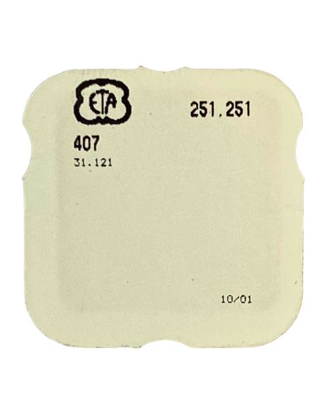 ETA 251.251 - 407 Pignon coulant (à l'unité) - Clutch wheel (per unit)