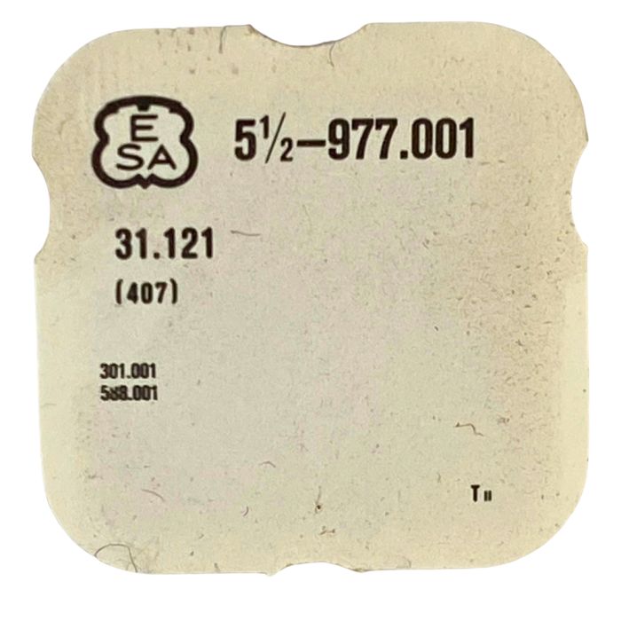 ETA 978.001 - 407 Pignon coulant (à l'unité) - Clutch wheel (per unit)