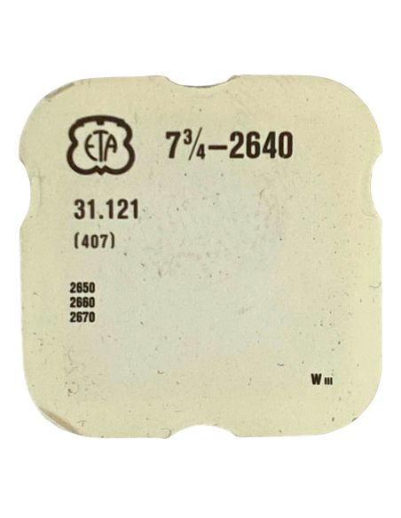 ETA 2640 - 407 Pignon coulant (à l'unité) - Clutch wheel (per unit)