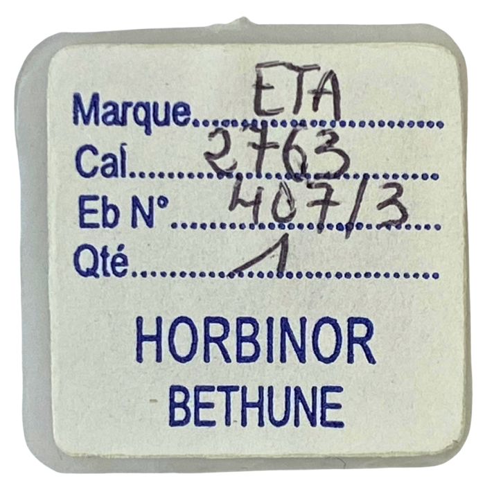 ETA 2763 - 407 Pignon coulant (à l'unité) - Clutch wheel (per unit)