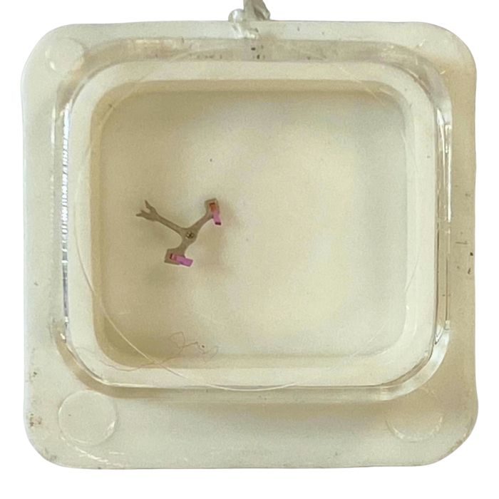 Venus 210 - 710 Ancre montée (à l'unité) - Jewelled pallet fork and staff (per unit)