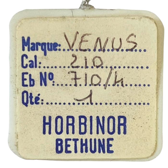 Venus 210 - 710 Ancre montée (à l'unité) - Jewelled pallet fork and staff (per unit)