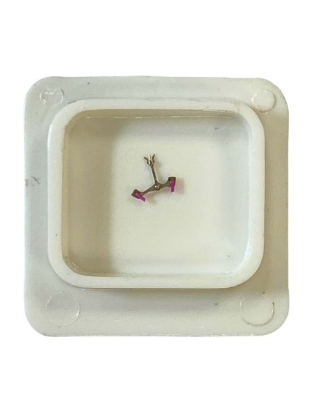 Eterna 1436U - 711 Ancre montée pour contre pivot dessous (à l'unité) - Jewelled pallet fork and staff for lower end piece (per 