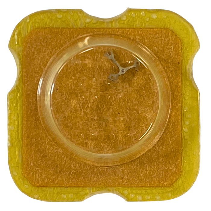 Unitas 6300/6300N - 711 Ancre montée pour contre pivot dessous (à l'unité) - Jewelled pallet fork and staff for lower end piece 