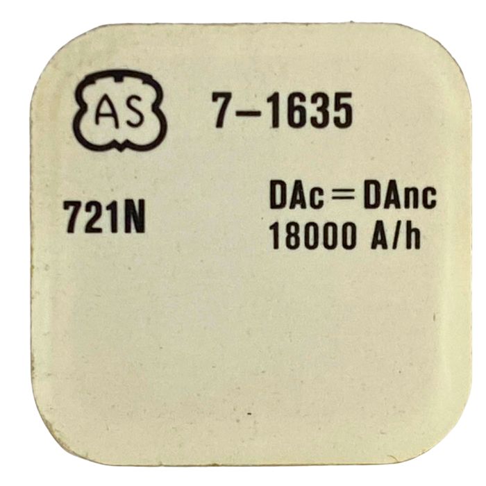 AS 1635 - 721 Balancier avec spiral plat (à l'unité) - Balance with flat hairspring regulated (per unit)