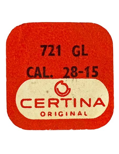 Certina 28-15 - 721 Balancier avec spiral plat (à l'unité) - Balance with flat hairspring regulated (per unit)