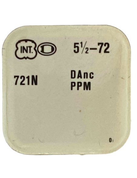 INT 72 - 721 Balancier avec spiral plat (à l'unité) - Balance with flat hairspring regulated (per unit)