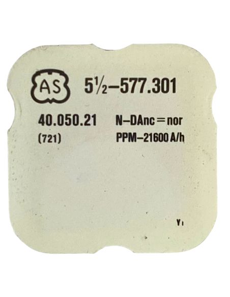 AS 577.301 - 721 Balancier avec spiral plat (à l'unité) - Balance with flat hairspring regulated (per unit)