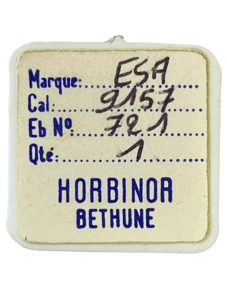 ESA 9157 - 721 Balancier avec spiral plat (à l'unité) - Balance with flat hairspring regulated (per unit)