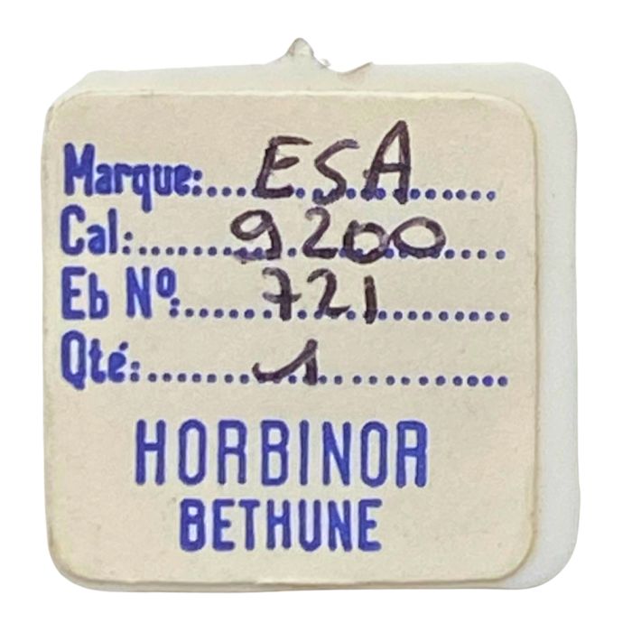 ESA 9200 - 721 Balancier avec spiral plat (à l'unité) - Balance with flat hairspring regulated (per unit)