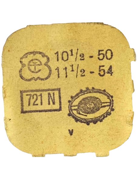 Tavannes 50 - 721 Balancier avec spiral plat (à l'unité) - Balance with flat hairspring regulated (per unit)