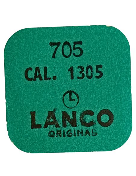 Lanco 1305 - 705 Roue d'ancre pivotée (à l'unité) - Escape wheel and pinion with straight pivots (per unit)