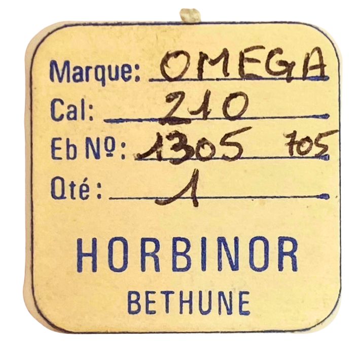 Omega 210 - 1305 Roue d'ancre pivotée (à l'unité) - Escape wheel and pinion with straight pivots (per unit)