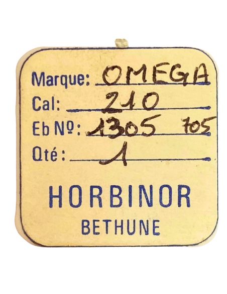 Omega 210 - 1305 Roue d'ancre pivotée (à l'unité) - Escape wheel and pinion with straight pivots (per unit)