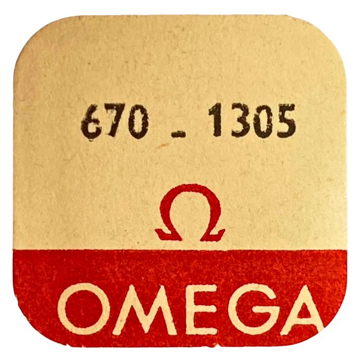 Omega 670 - 1305 Roue d'ancre pivotée (à l'unité) - Escape wheel and pinion with straight pivots (per unit)