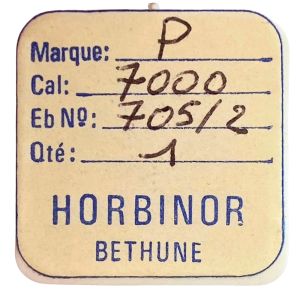 Peseux 7000 - 705 Roue d'ancre pivotée (à l'unité) - Escape wheel and pinion with straight pivots (per unit)