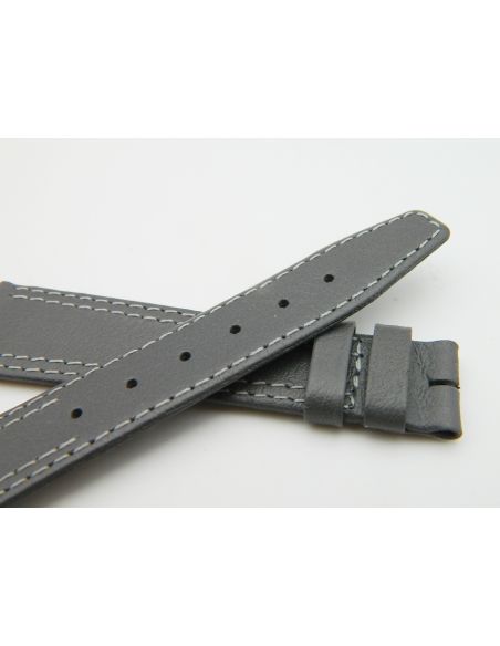 Certina bracelet cuir vintage 18/14 - vintage leather strap