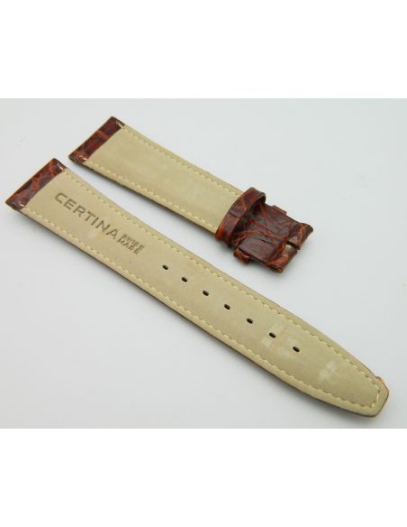 Certina bracelet cuir 20/16 - leather strap