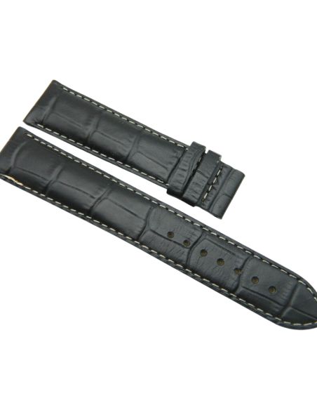 Certina bracelet cuir 20/18 - Leather strap - Black