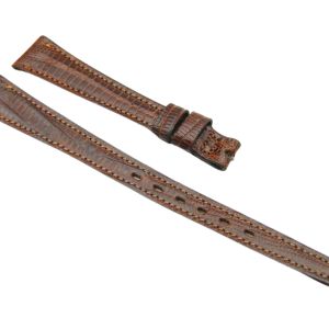 Certina bracelet lézard vintage 12/09 - vintage lizard strap