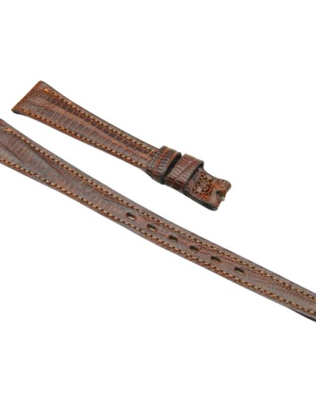 Certina bracelet lézard vintage 12/09 - vintage lizard strap