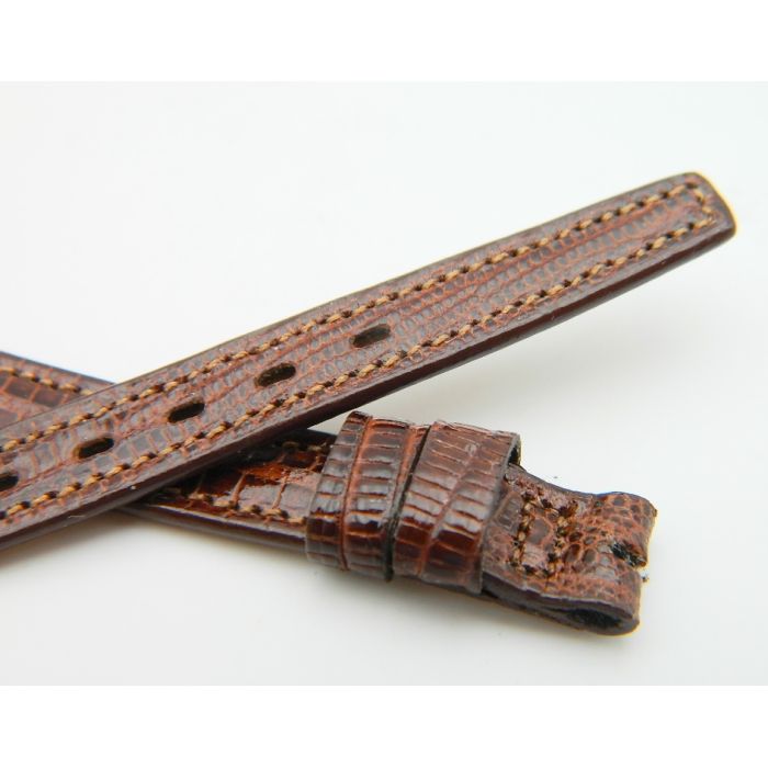 Certina bracelet lézard vintage 12/09 - vintage lizard strap