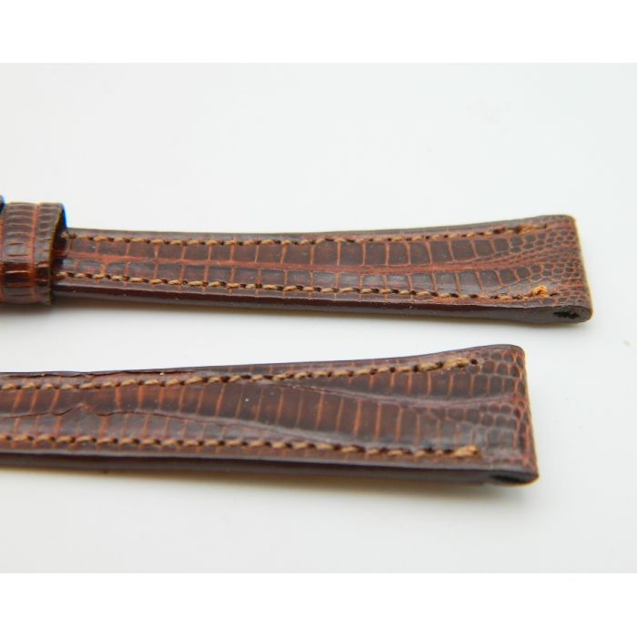 Certina bracelet lézard vintage 12/09 - vintage lizard strap