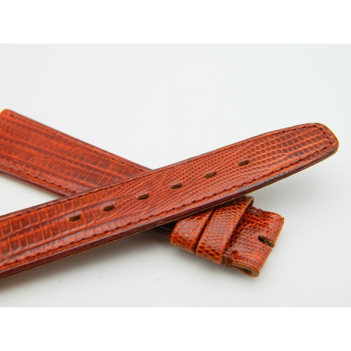 Certina bracelet lézard vintage 17/14 - vintage lizard strap