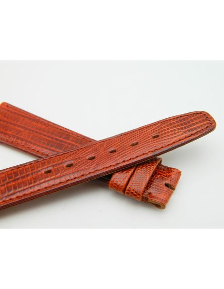 Certina bracelet lézard vintage 17/14 - vintage lizard strap