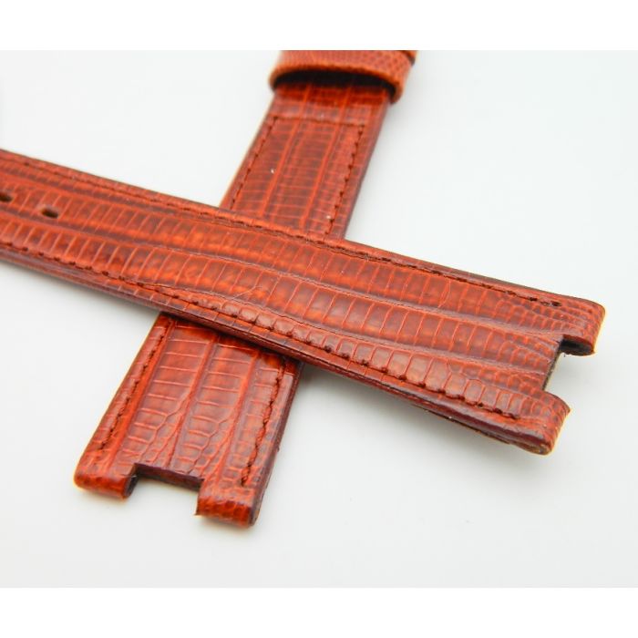 Certina bracelet lézard vintage 17/14 - vintage lizard strap