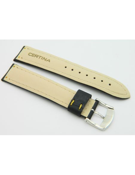 Certina bracelet caoutchouc 20/18 - rubber strap