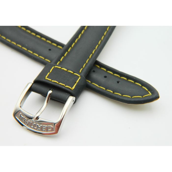 Certina bracelet caoutchouc 20/18 - rubber strap