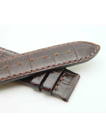 Certina bracelet cuir 22/18 - Leather strap - XL