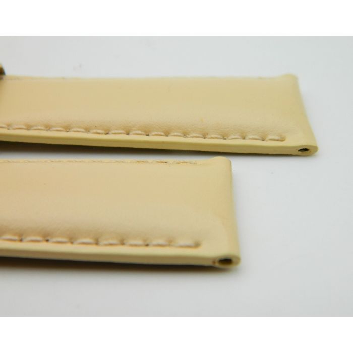 Certina bracelet cuir 22/18 - Leather strap - Beige