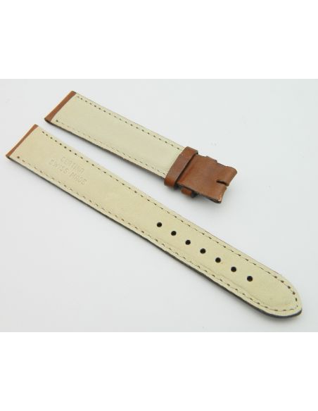 Certina bracelet cuir 19/16 - Brown Leather strap XL