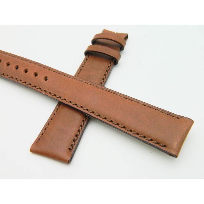 Certina bracelet cuir 19/16 - Brown Leather strap XL