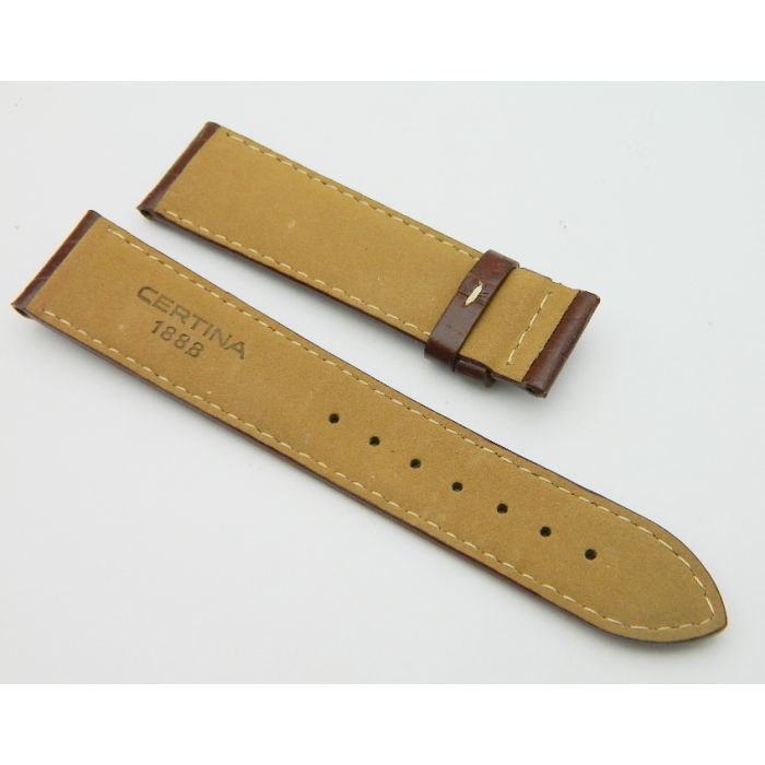 Certina bracelet cuir 20/18 - Leather strap