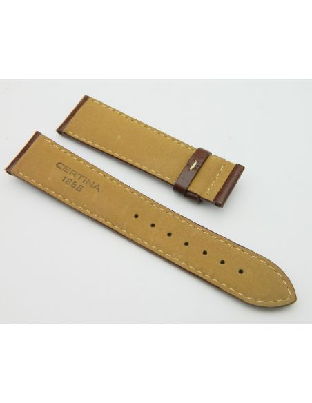 Certina bracelet cuir 20/18 - Leather strap