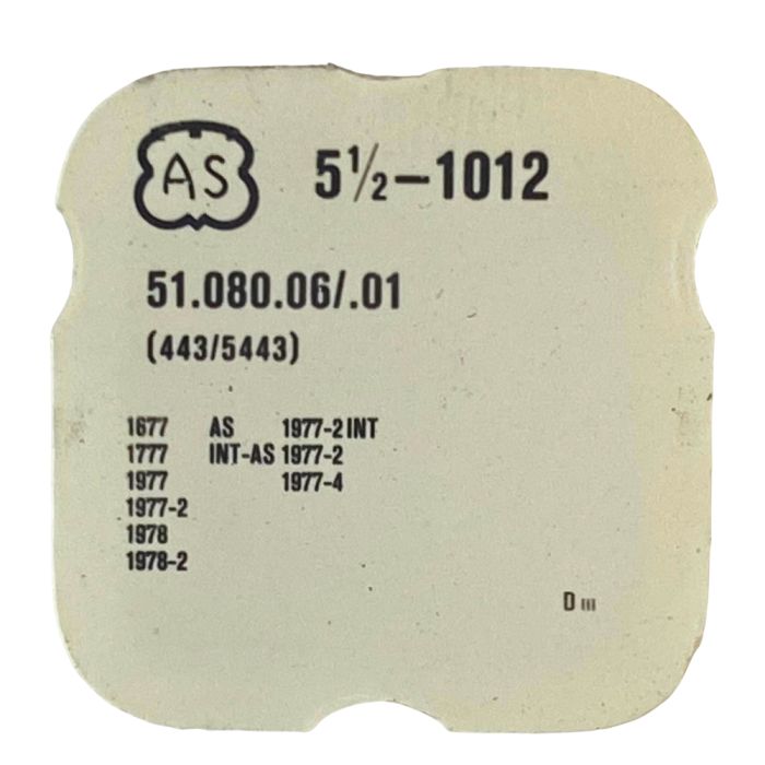 AS 1012 - 443 Tirette (à l'unité) - Setting lever (detent) (per unit)