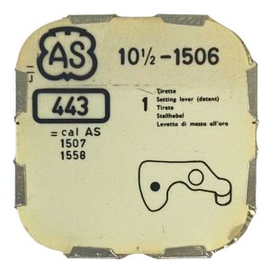AS 1506 - 443 Tirette (à l'unité) - Setting lever (detent) (per unit)