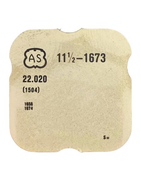 AS 1673 - 1504 Tenon du pinion de masse oscillante (à l'unité) - Pinion post for oscillating weight (per unit)