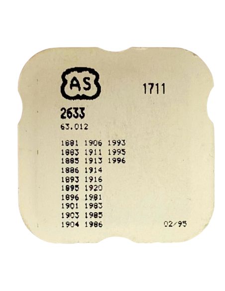 AS 1711 - 2633 Ressort pour bascule de déclenchement (à l'unité) - Unlocking yoke spring (per unit)