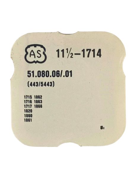 AS 1714 - 443 Tirette (à l'unité) - Setting lever (detent) (per unit)
