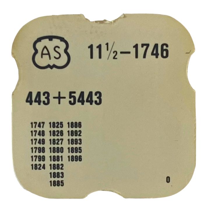 AS 1746 - 443 Tirette (à l'unité) - Setting lever (detent) (per unit)